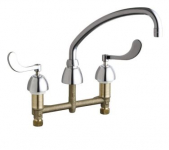 Chicago Faucets 201-AE35-317ABCP Concealed Kitchen Sink Faucet